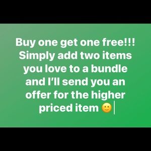 Buy one get one free!